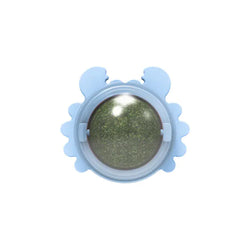 Interactive Crab Cat Mint Ball for Teeth Cleaning