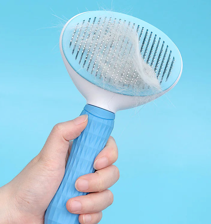 Self-Cleaning Cat Grooming Comb