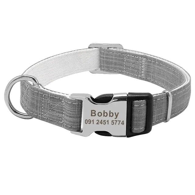 Custom Dog Collar with Dog Tag - In Paw Store