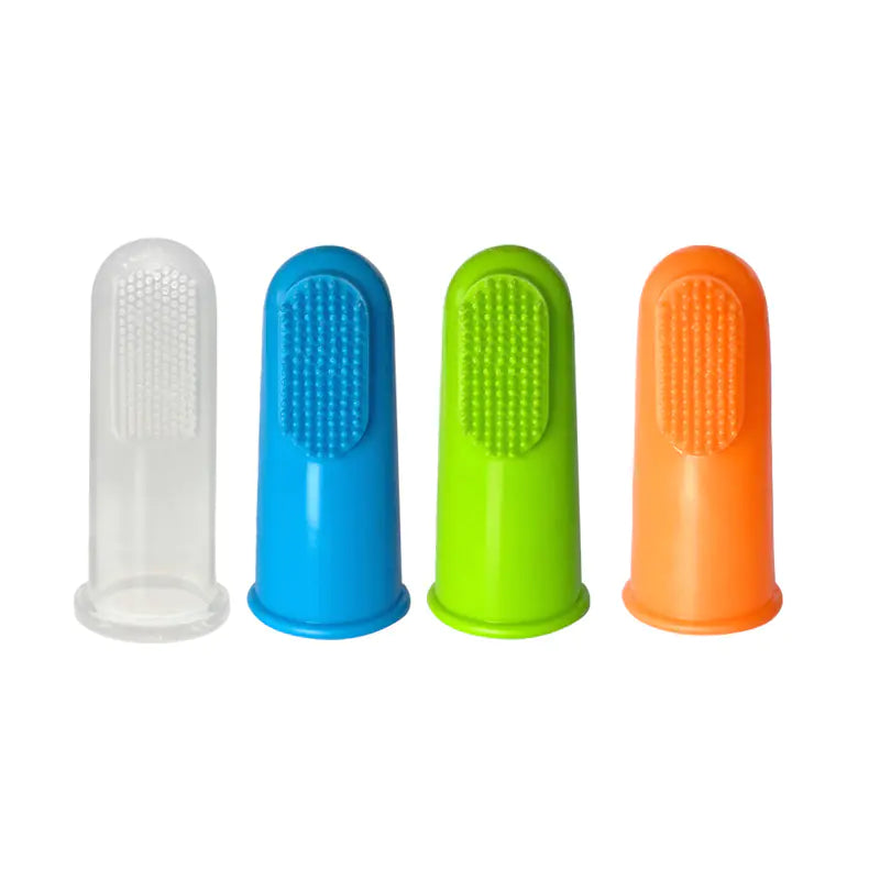 4pcs Pet Finger Toothbrush for Dog and Cat Oral Care - In Paw Store