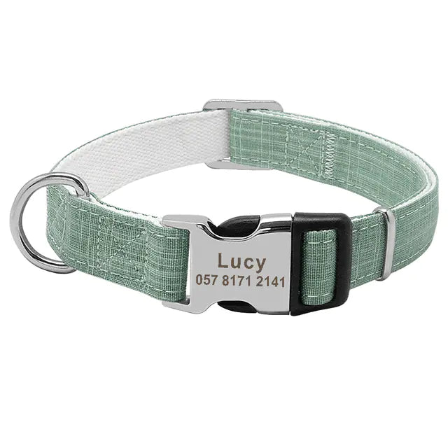 Custom Dog Collar with Dog Tag - In Paw Store