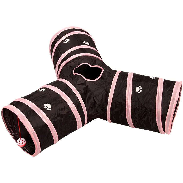Pet Supplies Cat Crinkle Tunnel Foldable Cat Toy - In Paw Store