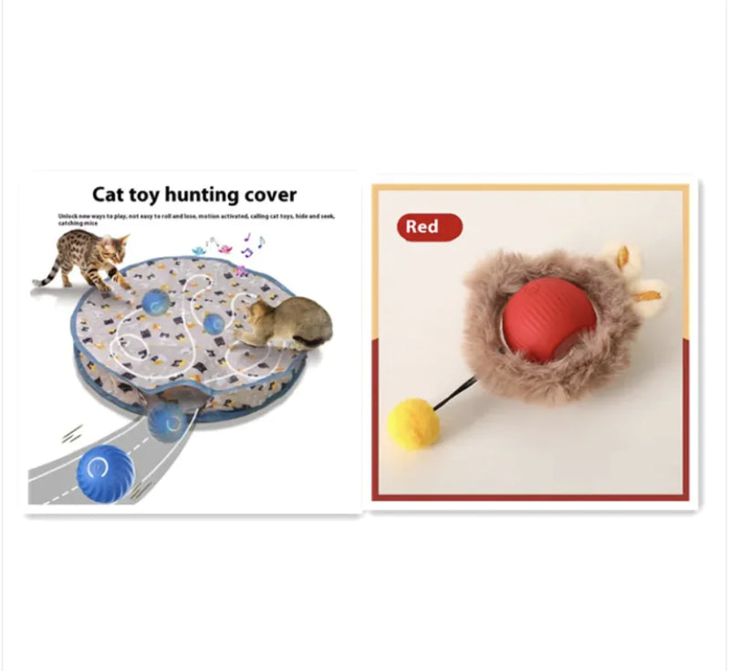 Self-Rolling Cat Toy - In Paw Store