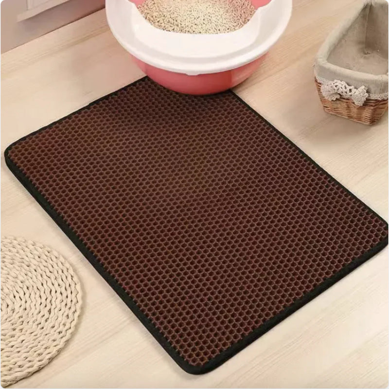 Waterproof Double Layer Cat Litter Mat - In Paw Store