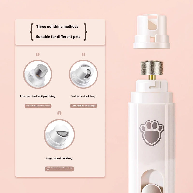 USB Rechargeable Pet Nail Trimmer - In Paw Store