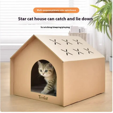 Escape Cat Scratcher House