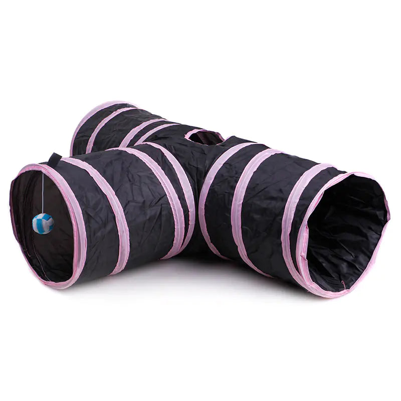 Pet Supplies Cat Crinkle Tunnel Foldable Cat Toy - In Paw Store