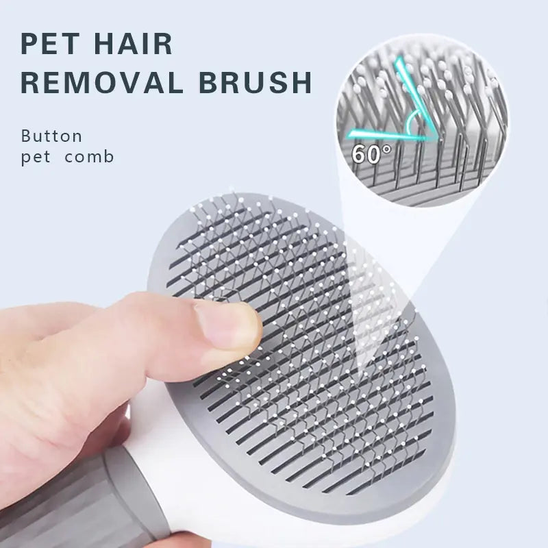 Stainless Steel Pet Comb for Dog and Cat Grooming - In Paw Store