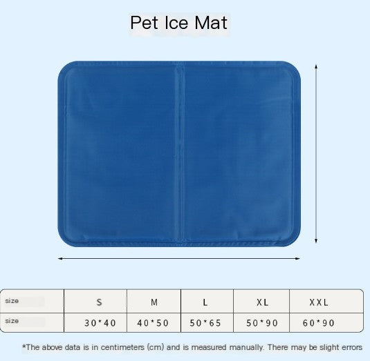 Pet Ice Silk Cooling Mattress for Summer Comfort