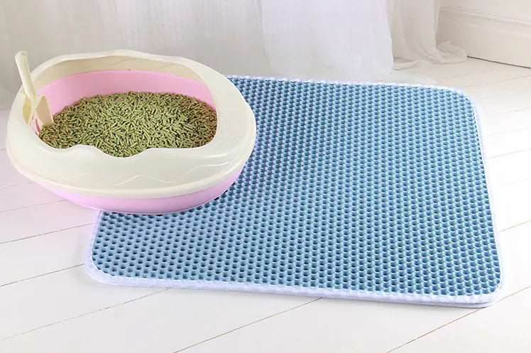 EVA Double Layer Waterproof Cat Litter Mat and Scratcher - In Paw Store
