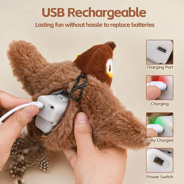 Interactive Cat Toys, Bird - In Paw Store