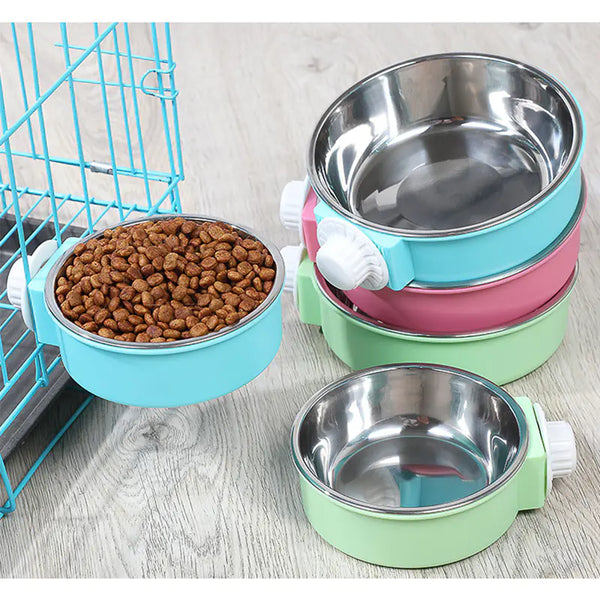 Hanging Anti-Tip Cat and Food - In Paw Store