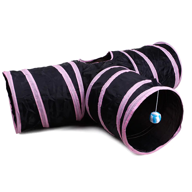 Pet Supplies Cat Crinkle Tunnel Foldable Cat Toy - In Paw Store