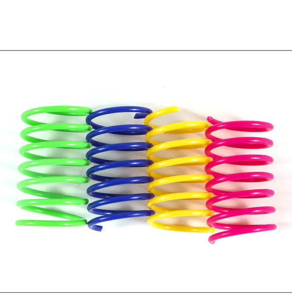 PRIMI PETS™ Spring Cat Toy - Set of 4 Plastic Toys