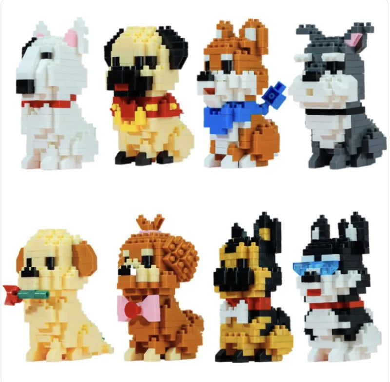 Dog Breed Building Block Toys - In Paw Store