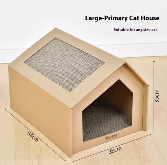 Escape Cat Scratcher House