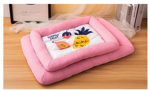 Summer Pet Ice Silk Dog Mat