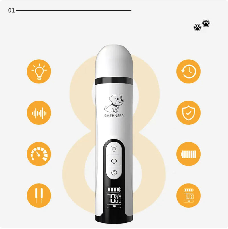 LED Pet Nail Clippers with Bloodline Detector - In Paw Store