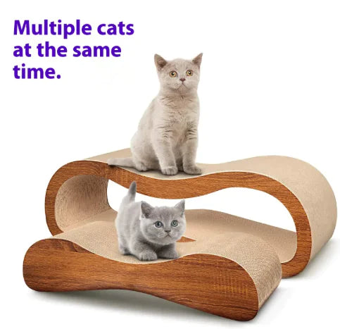 Friendly Corrugated Cat Scratching Post
