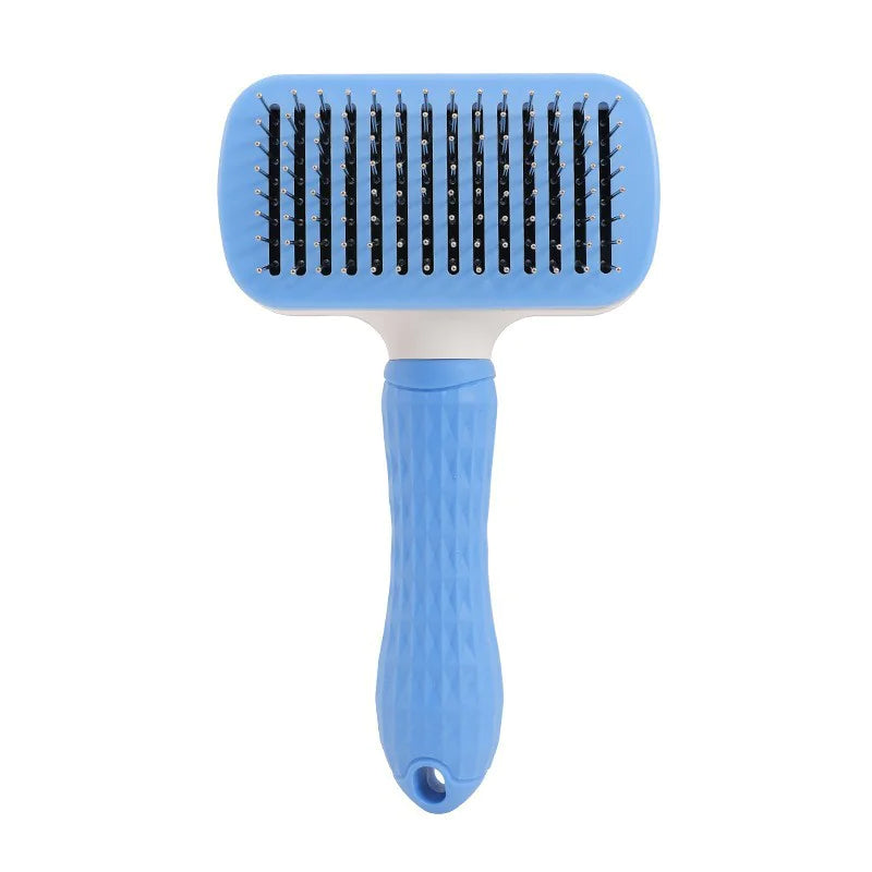 Self-Cleaning Cat Grooming Comb
