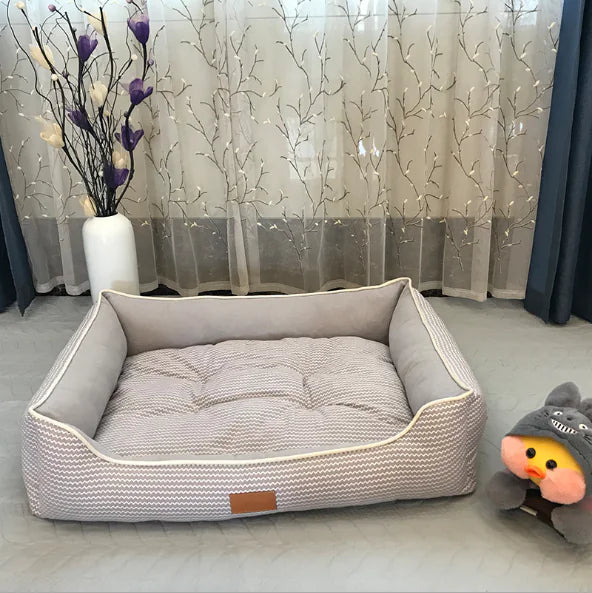 Removable Washable Cat Litter Mat - Breathable Cotton - In Paw Store