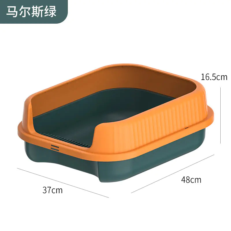 Semi-Enclosed Cat Litter Box - In Paw Store