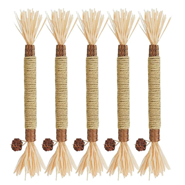 New Cat Dental Chew Toys with Insect Galls and Wood