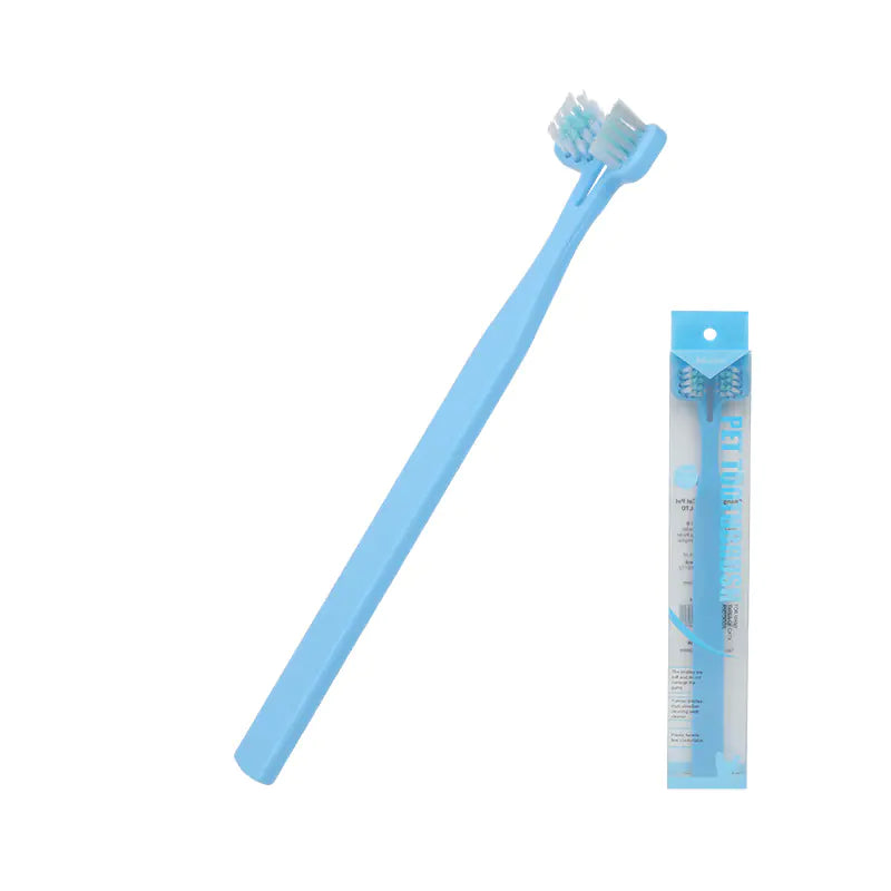Double-Head Dog and Cat Toothbrush - Four Colors - In Paw Store