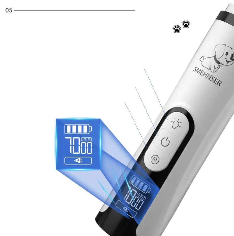 LED Pet Nail Clippers with Bloodline Detector - In Paw Store