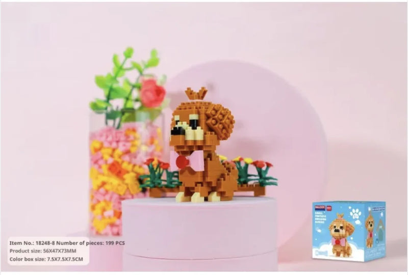 Dog Breed Building Block Toys - In Paw Store
