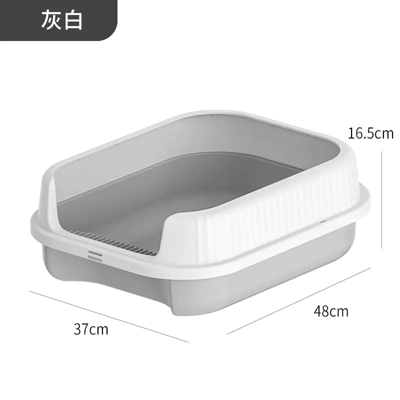 Semi-Enclosed Cat Litter Box - In Paw Store