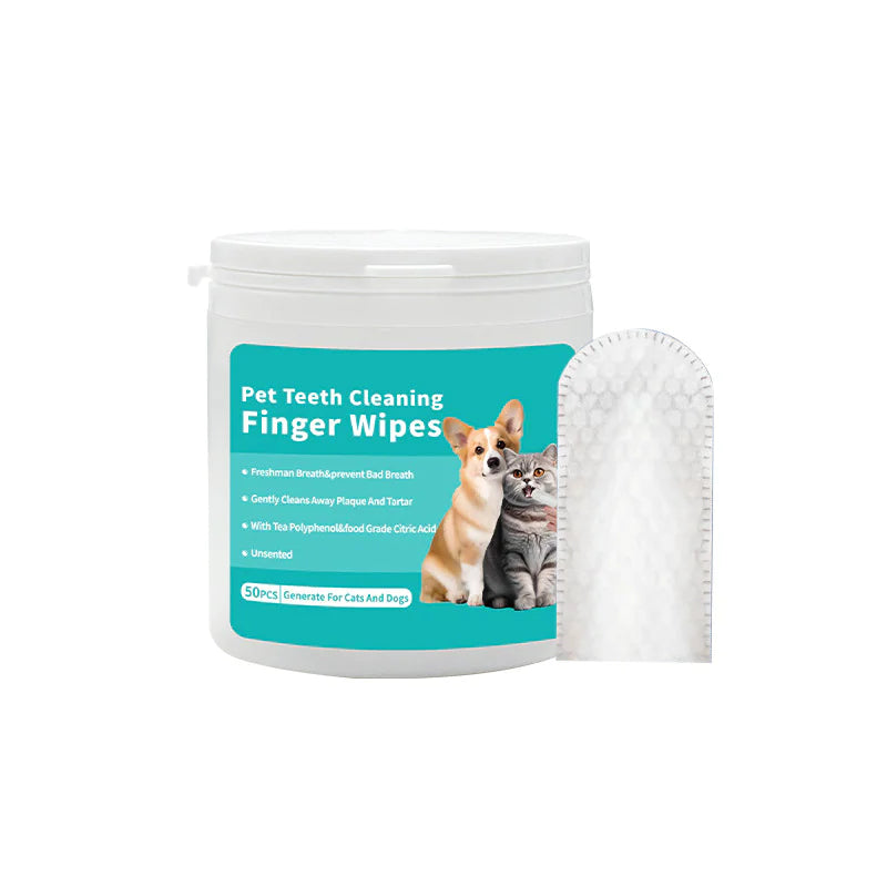 Pet Ear Cleaning Finger Wipes