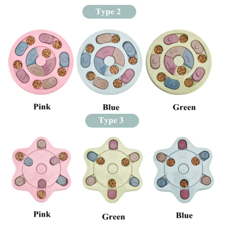 Interactive Dog Feeding Puzzle Toy for Training - In Paw Store