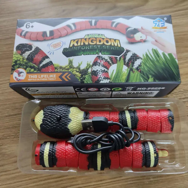 USB Charging Interactive Snake Toy for Cats - Endless Fun - In Paw Store