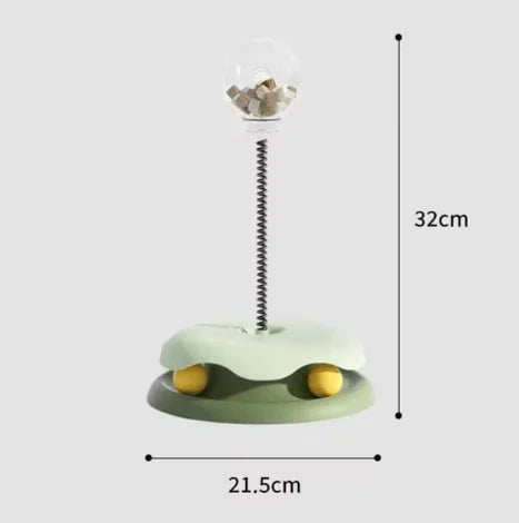 Interactive Cat Slow Feeder Toy for Food Dispensing - In Paw Store