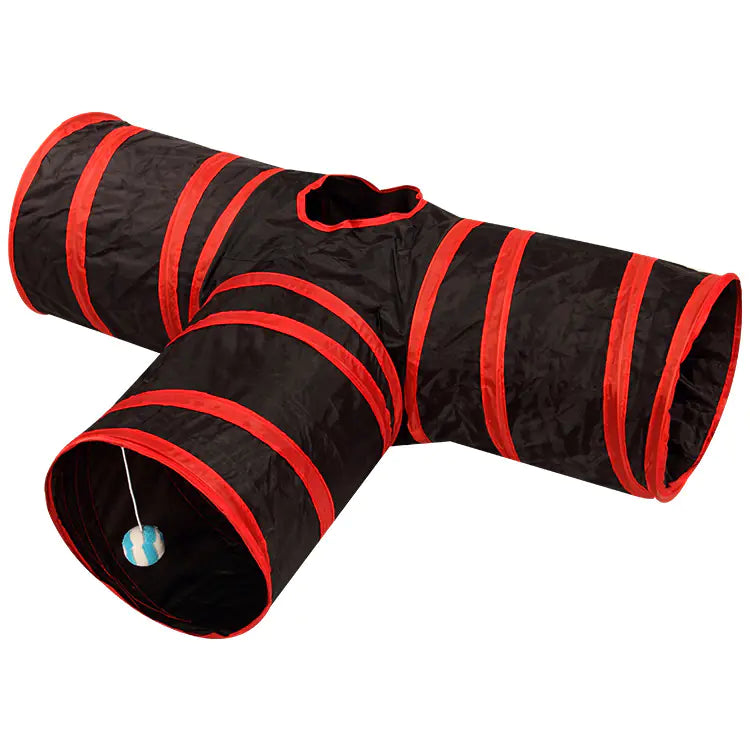 Pet Supplies Cat Crinkle Tunnel Foldable Cat Toy - In Paw Store