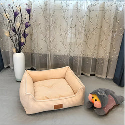 Removable Washable Cat Litter Mat - Breathable Cotton - In Paw Store