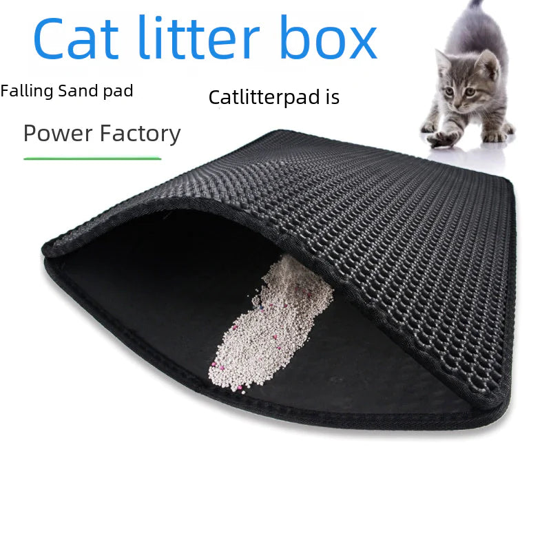 EVA Double Layer Waterproof Cat Litter Mat and Scratcher - In Paw Store