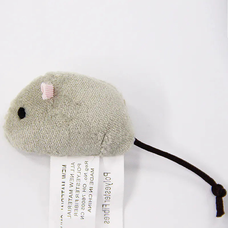 Plush Realistic Mouse Cat Toy Set of 3 Interactive - In Paw Store