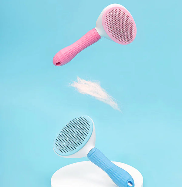 Self-Cleaning Cat Grooming Comb