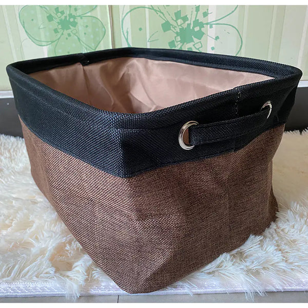 Dog Toy Storage Basket for Organizing Toys