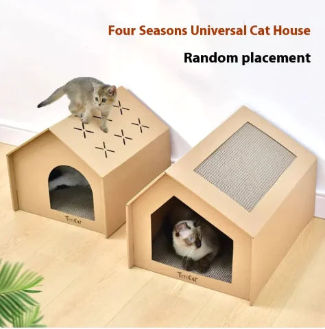 Escape Cat Scratcher House