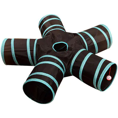 Pet Supplies Cat Crinkle Tunnel Foldable Cat Toy - In Paw Store