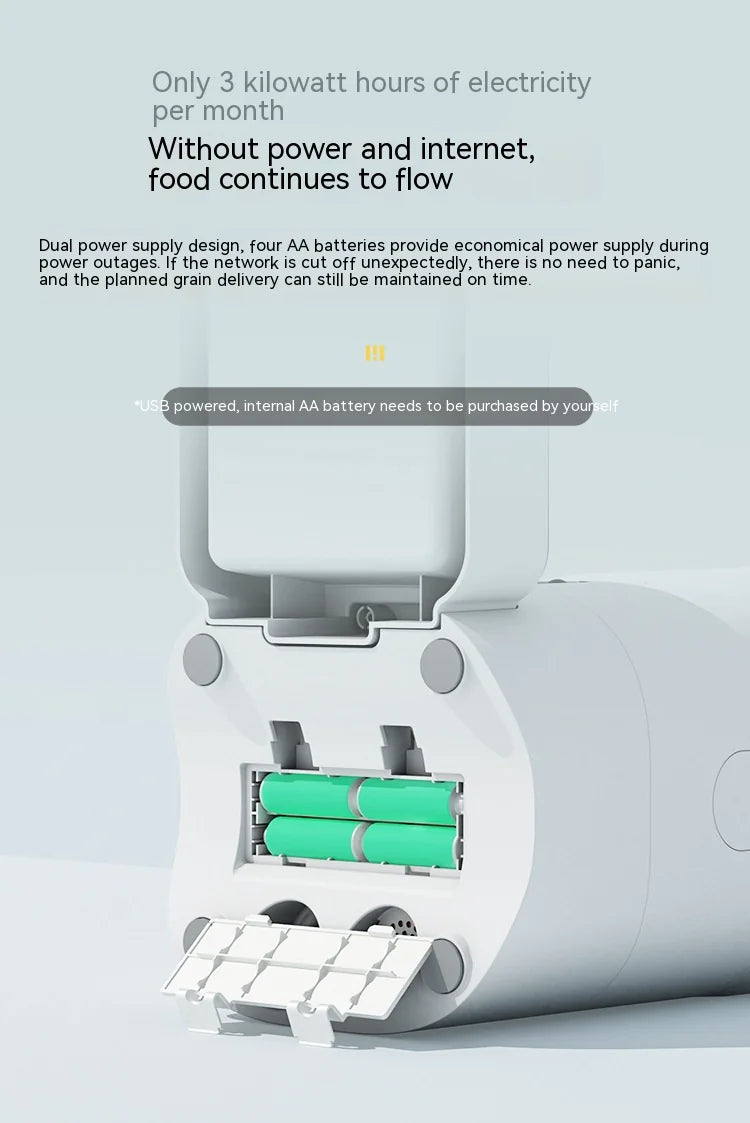 6L Smart Automatic Pet Feeder with Remote WiFi Control - In Paw Store