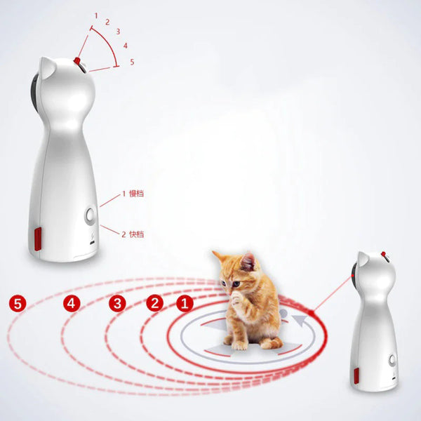 Interactive Laser Cat Toy - In Paw Store