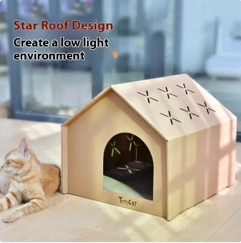 Escape Cat Scratcher House