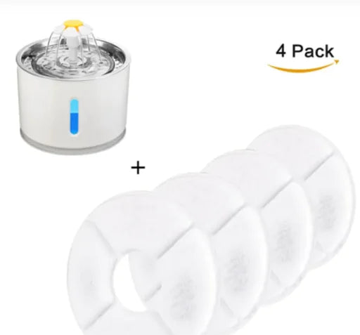 Water Fountain with LED Light - In Paw Store