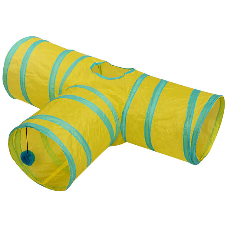 Pet Supplies Cat Crinkle Tunnel Foldable Cat Toy - In Paw Store