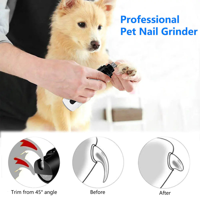 Automatic LED Nail Grinder for Cats and Dogs - In Paw Store