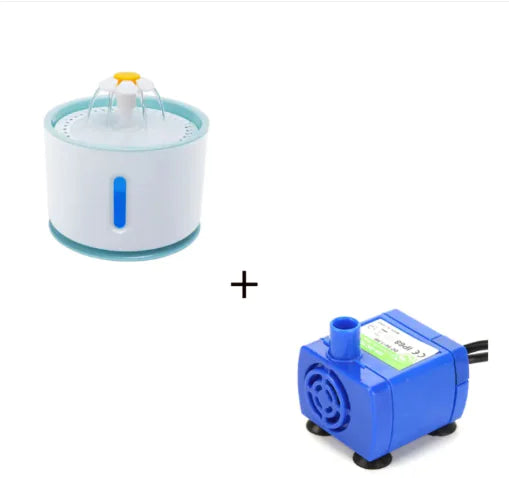 Water Fountain with LED Light - In Paw Store